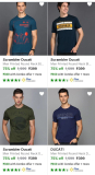 Ducati T-shirt Upto 75% Off at ₹399Buy 2 Get at ₹360 Per Piece