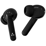 Ambrane Dots Hype True Wireless In Ear Earbuds With 28 Hours Playtime, Boostedbass Low Energy Consumption Bluetooth V5.2, Responsive Touch Controls, Voice Assistance, Ipx4 (Black)