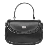 Lino Perros Womens Black Mini Satchel