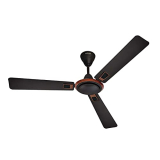 Hindware Snowcrest Admiro 1200Mm Designer 3 Blade Ceiling Fan With Metallic Finish & Dust Resistant Aerodynamic Blades For Even Air Distribution (Dark Coffee)
