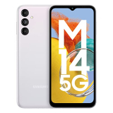 Samsung Galaxy M14 5G (Icy Silver, 6Gb, 128Gb Storage)  | 50Mp Triple Cam | 6000 Mah Battery | 5Nm Octa-Core Processor | 12Gb Ram With Ram Plus | Android 13 | Without Charger
