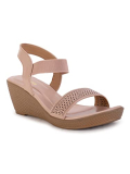 Bata Mens Alaska Sandal Red Heeled Sandal – 5 Uk (6615313)