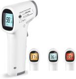 Zoook Infra Temp Infratemp Forehead Medical Digital Non Contact Infrared (Ir) Thermometer(White)