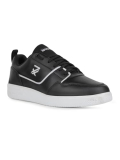 Liberty Leap7X Snookis-2E Lacing Casual Sneakers For Men With Eva Sole|Pvc Upper|Memory Foam Insole|Stylish & Comfortable|Breathable, Lightweight & Flexibility|Shock Absorption (Black – 40 Eu)