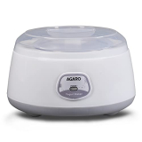Agaro Classic Portable Yogurt Maker, 1.2L Capacity, Electric, Automatic, Grey And White, Medium (33603)