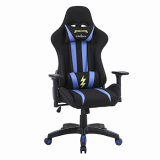 Interceptor Gaming Chair Diablo Series – Mesh Fabric | Ergonomic Design With Premium Fabric, Adjustable Neck & Lumbar Pillow, 3D Adjustable Armrests – Blue