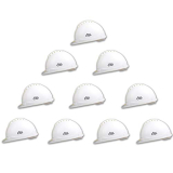 Allen Cooper Industrial Safety Helmet Sh-702, Shell With Ventilation, Plastic Cradle With Manually Adjustable Headband – White (Pack Of 10)