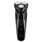 Enchen Blackstone Black, Electric Shaver Smart Control Blocking Protection Razor Washable Type-C Rechargeable Men
