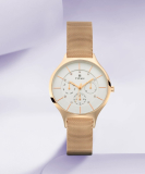 Titan Nq95067Wm01 Slimline Ladies Analog Watch  – For Women