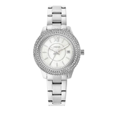 Fossil Stella Analog Mother Of Pearl Dial Women’S Watch-Es5137
