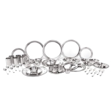Shri & Sam Stainless Steel Shagun Dinner Set (50 Pcs Set)