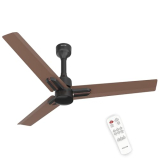 Polycab Wizzy Neo 1200Mm 5-Star Bldc, Remote Ceiling Fan For Home| Free Installation | 55% Energy Saving, 100% Copper, High Air Delivery, 6 Speed Setting, Reversible & Timer【Brown Copper】