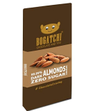 Bogatchi 99% Dark Handcrafted Chocolate With Roasted Almonds, Real Cocoa Intense Dark Chocolate, 80 Gm