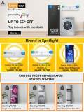 🌟 Salary Days ⚡️ Up to 55% Off– Live till 5th June– Top brands of appliances with top deals👉