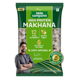 Tata Sampann High Protein Makhana (Foxnut) 200 G, Phool Makhana For Prasadam, Healthy Snacking, Fasting