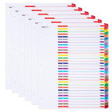 Amazonbasics Numeric Paper Binder Dividers, 31-Tab, 6/Pack