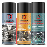 Darisdo Combo Bike Lube & Chain Cleaner With Shiner Spray (450 Ml, Pack Of 3), Clear