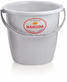 Nakoda Turbo Bucket With Swing For Office Use, School, Bedroom, Kids Room, Home, Multi Purpose,25 Litre Color May Vary, (38.2(D) X 35.2) Cm