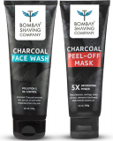 Bombay Shaving Company Charcoal Face Wash & Peel Of Mask Combo(2 Items In The Set)