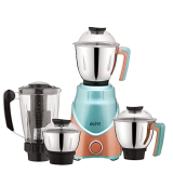 Echt Zr 7S Mixer Grinder 750 Watt, 4 Stainless Steel Jars, Wet Jar(1500 Ml), Multipurpose Jar (1000 Ml),Chutney Jar (300Ml) & Juicer Jar(1250Ml);3 Speed Control, 2 Years Warranty, Champagne Blue
