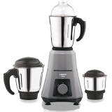 Lesco Stylo Mixer Grinder 550 Watts With Copper Motor And 3 Stainless Steel Jars For Dry Grinding, Wet Grinding And Making Chutney (Grey)