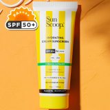 Sunscoop Sunscreen – Spf Spf50+ Pa++++ Hydrating Cream Face Sunscreen| For Dry Skin, No White Cast(45 G)