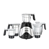 Prestige Macho 1000 W Mixer Grinder, 4 Jars (1500 Ml, 1300 Ml, 1500 Ml, 600 Ml) (Black, Silver) Pure Copper Motor Winding
