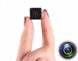 Technoview 1080P Mini Spy Camera With Low Light Vision, Vidio Audio Recording, For Home Indoor Outdoor Security (Red)
