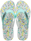 Adidas Women’S Cloudfoam Slide W Easgrn/Aciyel/Cblack 4 Kids Uk (Ey3079)
