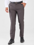 Raymond Slim Fit Men Grey Trousers