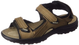 Woodland Men’S Dkhaki Leather Sandal-6 Uk (40Eu) (Ogd 4772022)