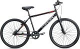 Cradiac City X1 Single Speed 26 T Hybrid Cycle/City Bike(Single Speed, Black)