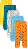 Cloth Theory Baby Unisex Cotton All Over Print Pajama (Pack Of 5)
