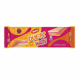 Dukes Duetz Waffy – Strawberry & Orange Flavoured Creamy & Crunchy Wafers (100G)