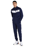 Puma Mens Cr Tracksuit Ii, Peacoat-White, Xs (60600103)