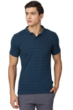 Van Heusen Men’S Slim Polo Shirt (Vdkpeslf395116_Blue S)