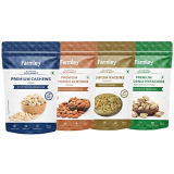 Farmley Premium Mix Nuts And Dry Fruits Combo Pack (Almond 250 G, Cashew 250 G, Pistachios 200 G, Raisin 200 G)