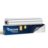Origami Silver Aluminium Foil For Food Packing 72M With 11 Micron Thickness | Keeps Food Warm And Hygienic | Ideal For Storing, Packing, Wrapping, And Serving