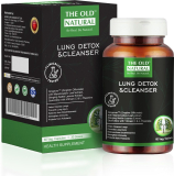 The Old Natural Lung Detox – Smokers & Pollution Supplement For Smokers – Removes Tar & Mucus(Pack Of 60)