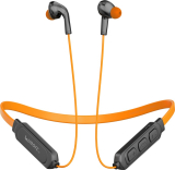 Ubon Cl-117 Neckband Bluetooth Headset(Orange, In The Ear)
