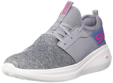 Skechers Womens Go Run Fast-Happy Daze Gray Running Shoe – 3 Uk (6 Us) (128176)
