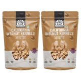 Wonderland Foods (Device) Dry Fruits California Walnuts Kernels (Akhrot Giri) 1Kg (500G X 2) Pouch | Rich In Protein & Antioxidants | Low Calorie Nut | Walnut Kernels Extra Light Halves Vaccum Pack