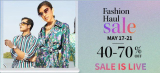 🚨 Myntra Fashion Haul | 17th – 21st May   Get Flat 40% to 70% Off on Men’s & Women’s Fashion Extra Discount Grab Now : 💵 5% unlimited cashback on Flipkart Axis bank CC