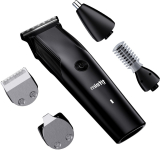 Misfit Groom 100 5-In-1 Trimmer 120 Min  Runtime 5 Length Settings(Black)