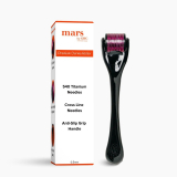 Mars By Ghc Premium Derma Roller 0.5Mm 540 Micro Needles For Hair Growth, Acne Scars Removal(40 G)