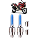 Kandid Bike Tyre Light Led Wheel Light With Motion Sensor For Yamaha Fazer (Set Of 2)