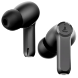 Boat Airdopes 393Anc True Wireless In Ear Earbuds With 32Db Hybrid Anc, Quad Mics With Enx™ Tech, 30 Hours Playback, Beast™ Mode,Asap™ Charge,Ambient Mode,Bluetooth V5.2 Iwp™,Ipx5(Rogue Black)