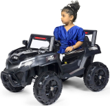 Wishmaster Big Battery Car Child Jeep Electric Kids Toy For Children Cars Ride On Jeep Battery Operated Ride On(Black)