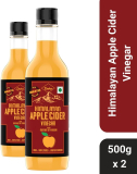 Dabur Himalayan Apple Cider Vinegar | With The Mother Of Vinegar Vinegar(2 X 500 Ml)