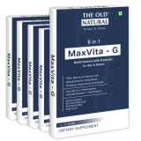 The Old Natural Maxvita -G Multivitamin With Probiotic 50 Tablets I Combination Of 9 In 1 Blends – Vitamins, Minerals, Prebiotic & Probiotic (Pack Of 5 Strips – 50 Tablets)